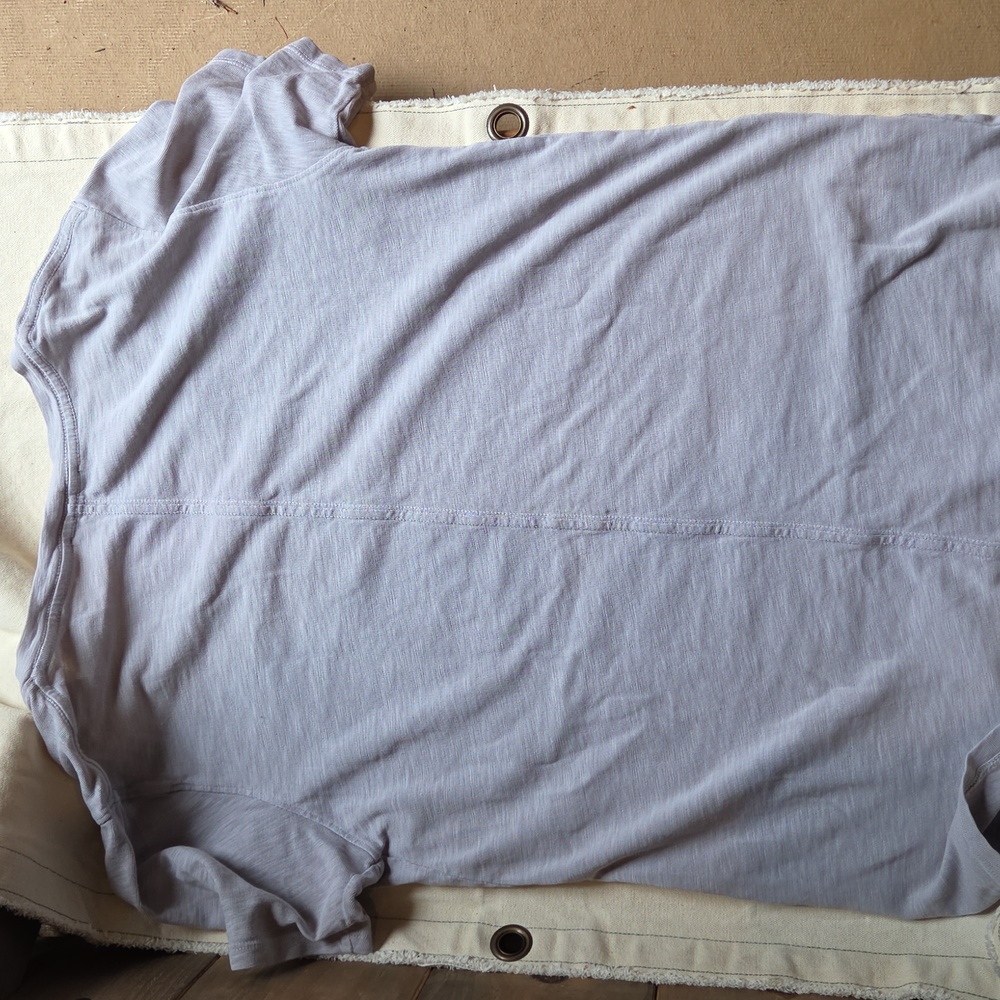 American Giant Light Gray Crew Neck Top - Picture 7 of 9